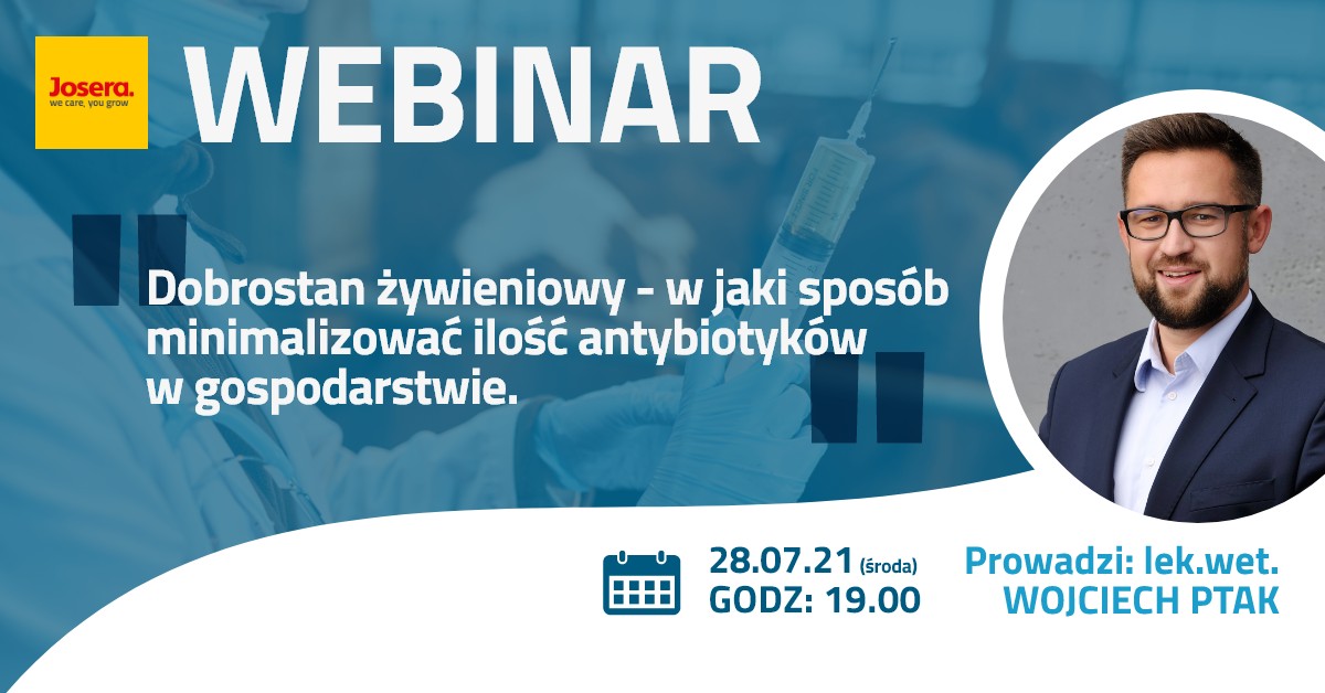 Webinarium. W jaki sposób minimalizować ilość antybiotyków w gospodarstwie?